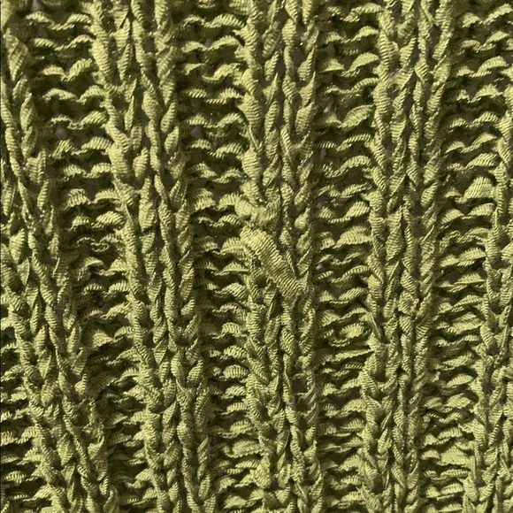 BCBGMaxAzria Green Cropped Cardigan Sweater - Picture 9 of 9